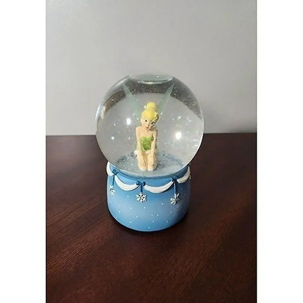 Disney Tinker Bell Musical Christmas Snow Globe